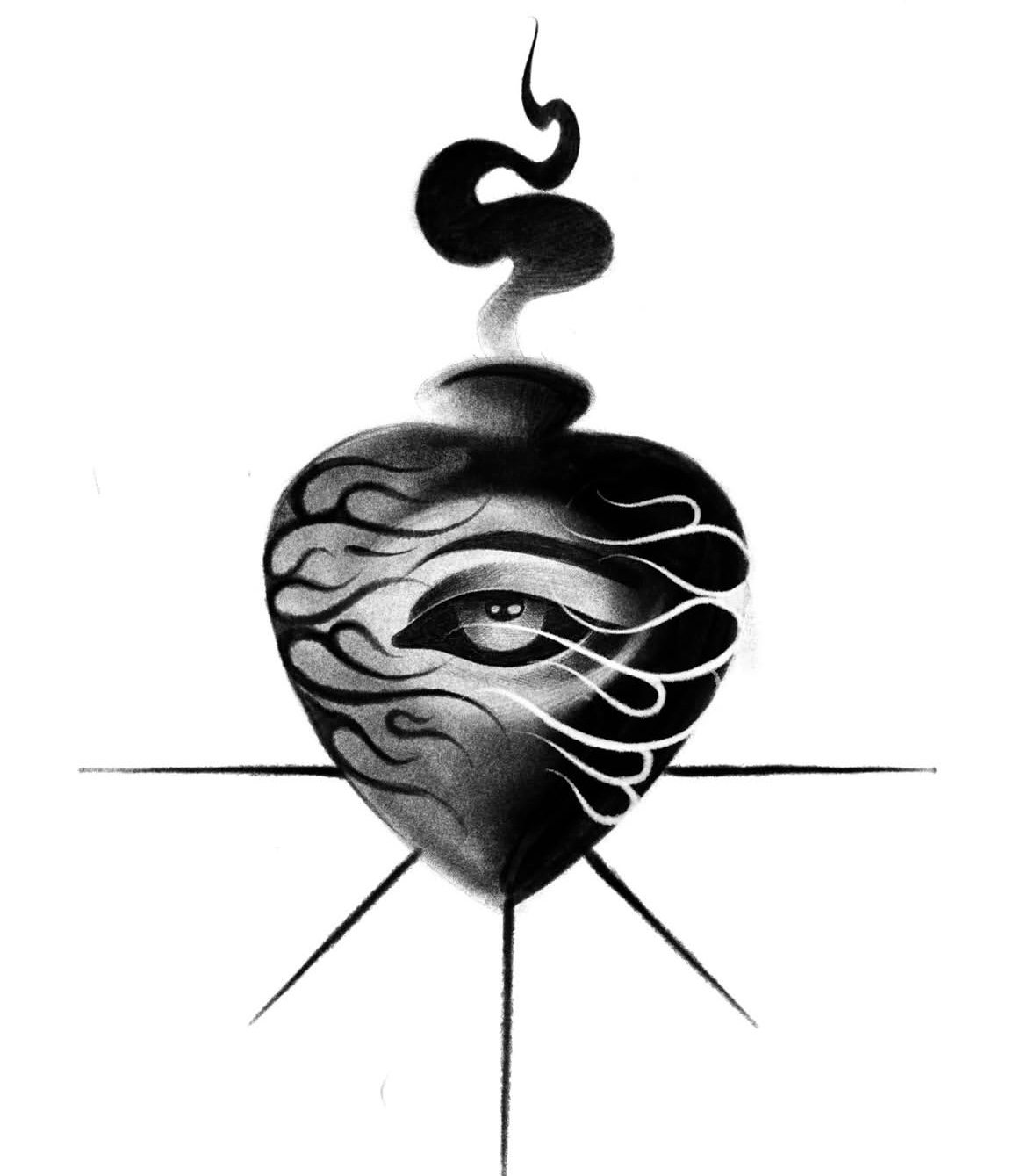 Pierced heart