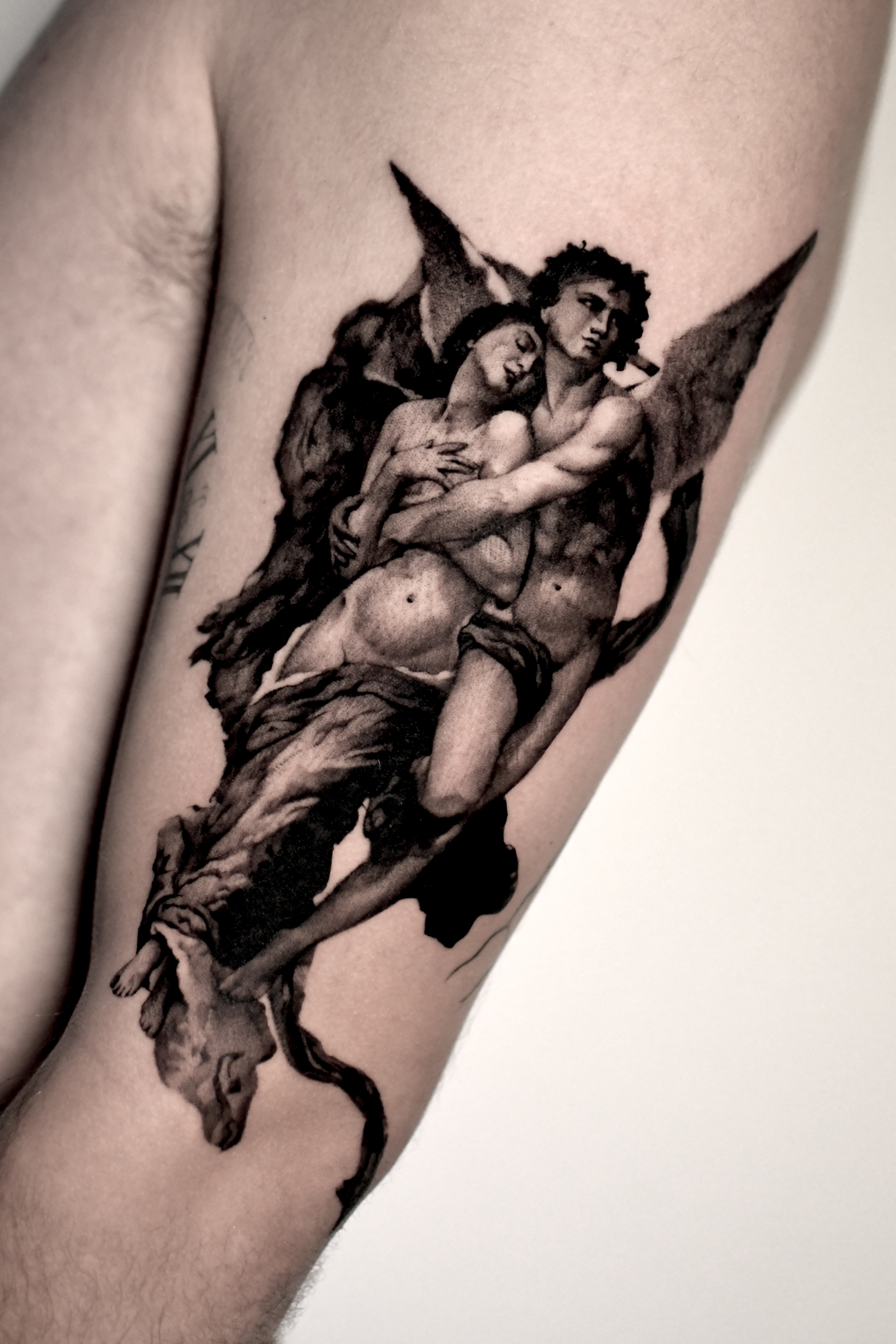 Amore e Psiche tattoo