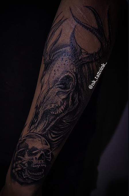 Baphomet: Study of a Taken Soul”